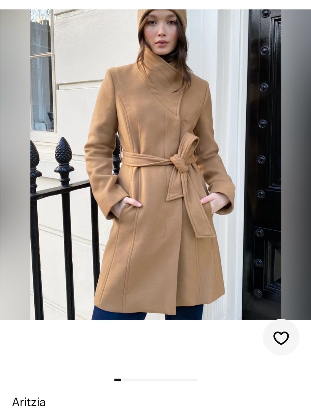 Babaton The Connor Coat size XS